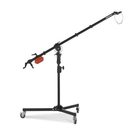 Manfrotto Giraffa Super Boom corta con stativo Cine 025TM