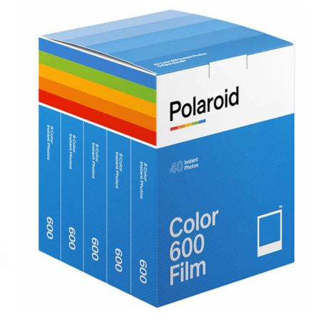 Polaroid Color Film 600 5 pezzi