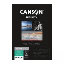 CANSON ARCHES AQUARELLE RAG (PURE WHITE) A4 25F 310GR