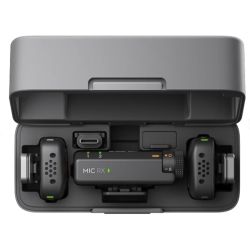 DJI Mic Mini (2 TX + 1 RX + Custodia di ricarica)